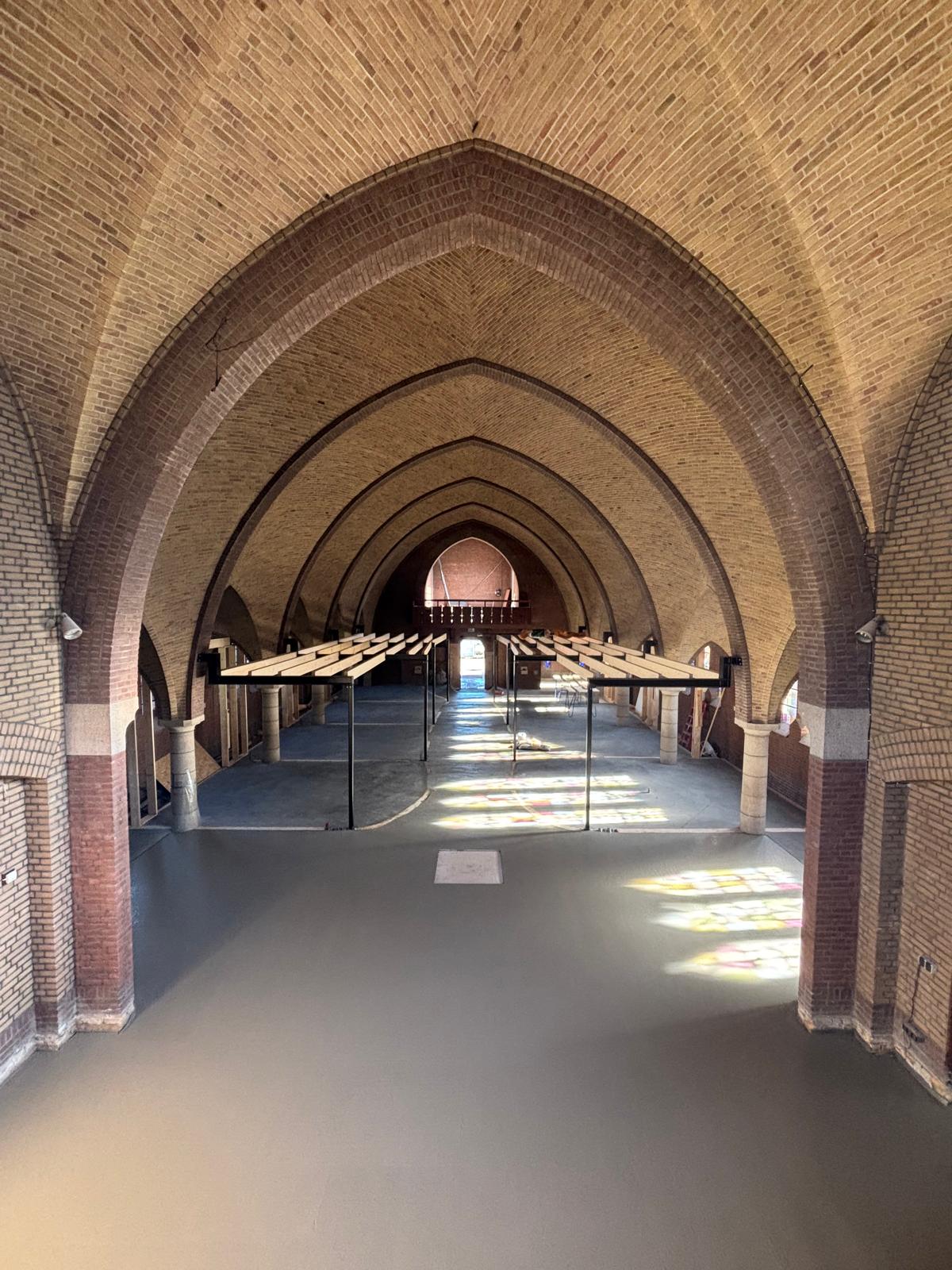 Cementdekvloeren zijn gestort