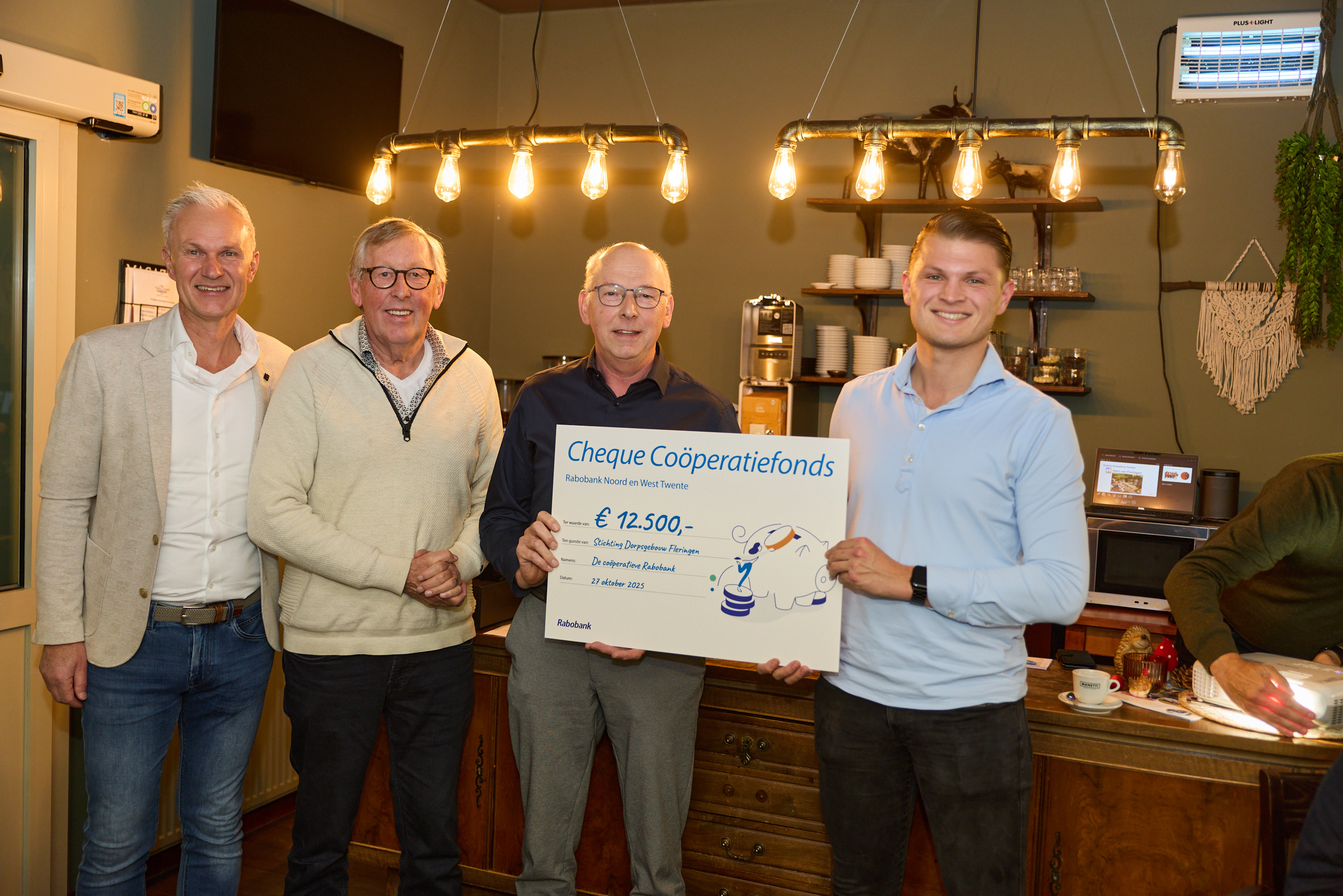 Bijdrage van de Rabobank voor de verbouwing