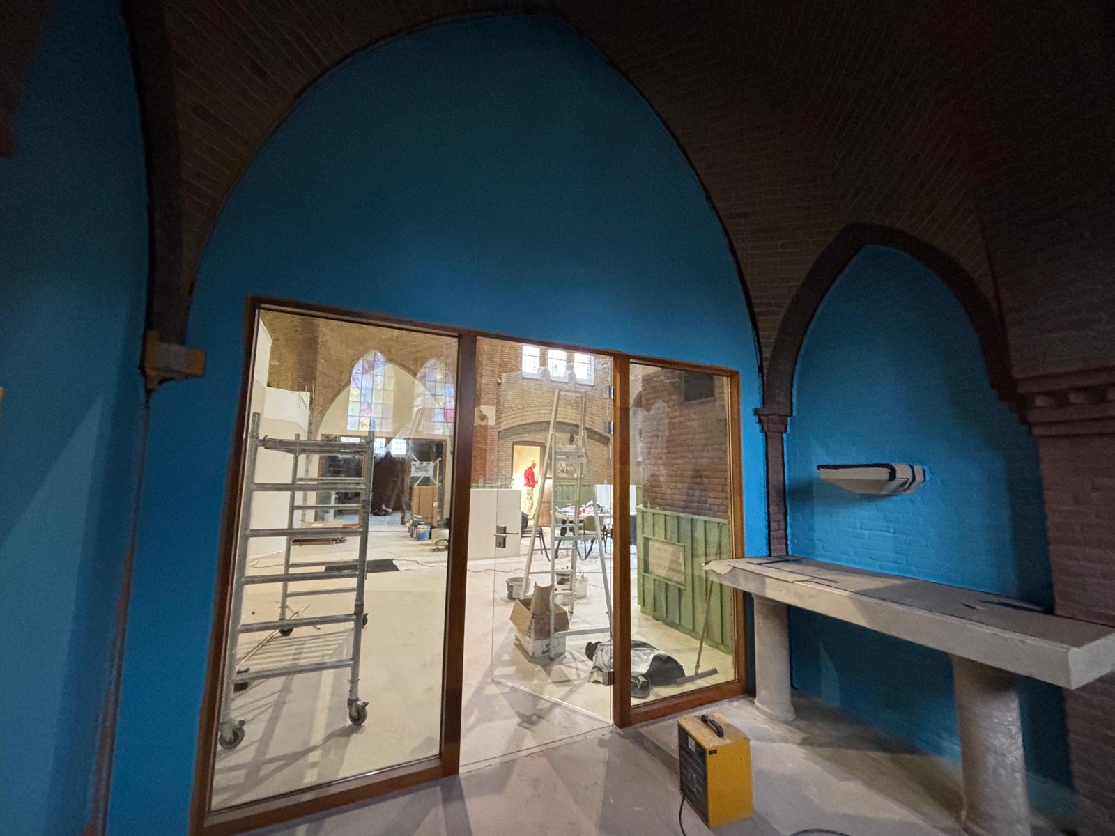 De bezinningsruimte krijgt kleur