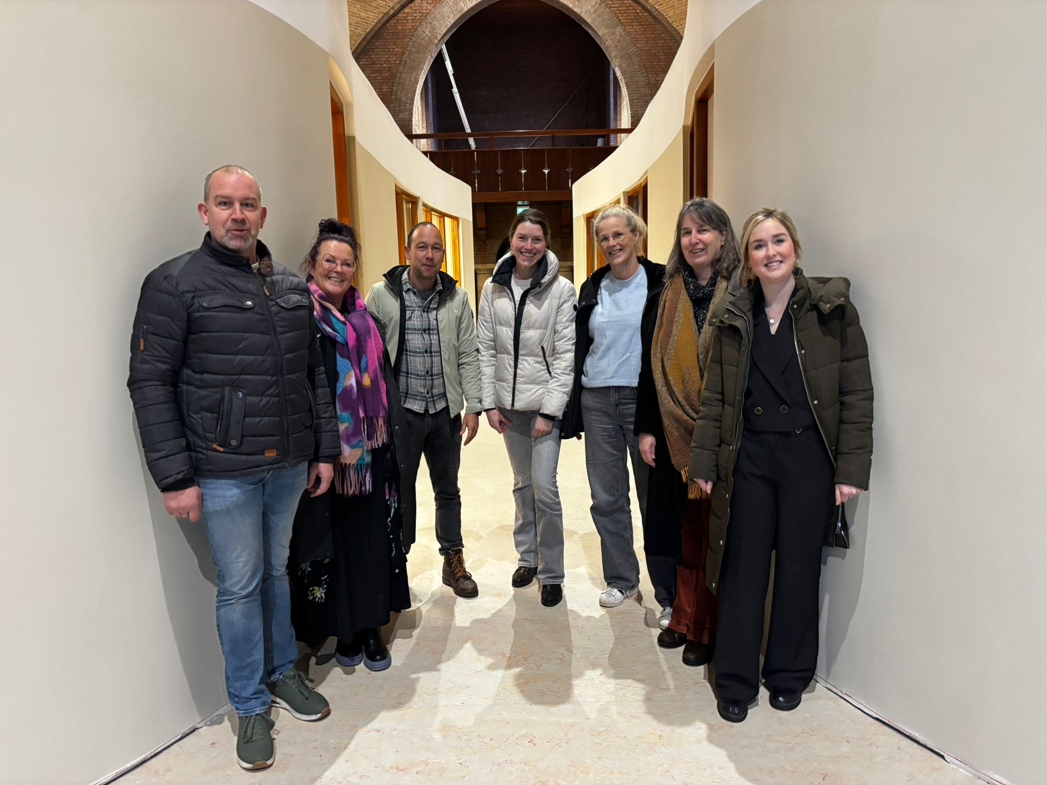 Sleuteloverdracht aan de vaste huurders van het Hart van Fleringen